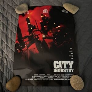 City Of Industry Original 13.5x19.25 Promotional Movie Poster